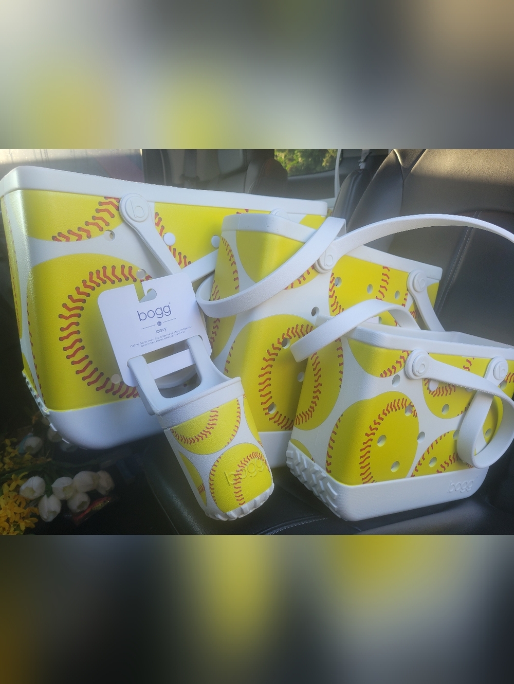 FREE SHIP 5/11..4 Piece Bogg Bag Softball Set NWT Mini, Baby,Original,Cup Holder